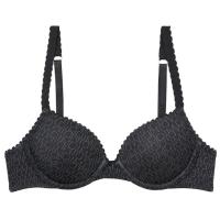Sujetador infantil con aro y relleno, negro DIM, talla 80A