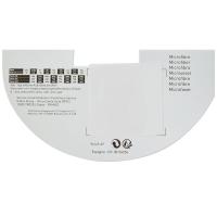 Sujetador infantil con aro y relleno, blanco DIM, talla 85B