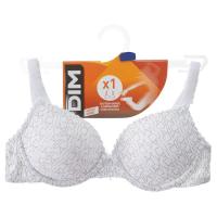 Sujetador infantil con aro y relleno, blanco DIM, talla 90B
