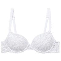 Sujetador infantil con aro y relleno, blanco DIM, talla 90B