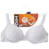 Sujetador infantil con aro y relleno, blanco DIM, talla 80A