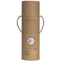 Muselina de bambú natural blanco estampado Koalas hoja rosa INTERBABY, 120x120 cm