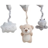 Espiral con actividades osito gris para silla de paseo INTERBABY