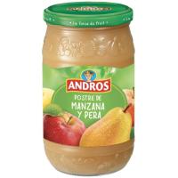 Compota de manzana y pera ANDROS, tarrito 750 g