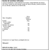 Aceite 5 semillas KOIPE, botella 75 cl