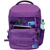 Mochila escolar Lila B-Ready OXFORD, 42x30 cm
