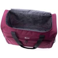 Bolso de viaje de cabina poliéster rojo Explorer JOHN TRAVEL, 50x33x25 cm