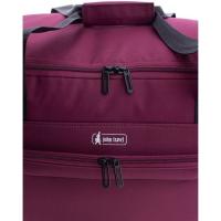 Bolso de viaje de cabina poliéster rojo Explorer JOHN TRAVEL, 50x33x25 cm