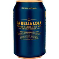 LA BELLA LOLA Lager garagardoa, lata 33 cl