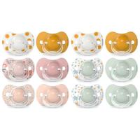 Chupete fisiológico de silicona 6-18 M SUAVINEX, pack 2 uds