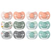 Chupete silicona fisiológico +18 M SUAVINEX, pack 2 uds