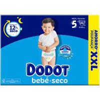 Pañal bebé seco Box XXL talla 5 DODOT, paquete 152 uds