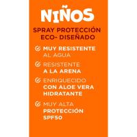 Protector solar infantil Nemo FPS50 DELIAL, pistola 270 ml