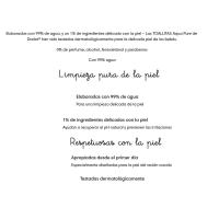 Toallitas plastic free DODOT, paquete 48 uds