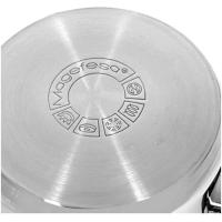 Olla Dux con tapa, acero inoxidable, apta para todo tipo de cocinas MAGEFESA, Ø20 cm