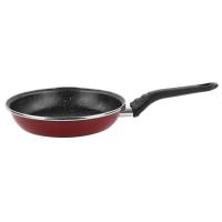 Sartén Praga, acero esmaltado rojo, apta para todo tipo de cocinas MAGEFESA, Ø28 cm