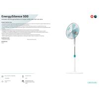 Ventilador de pie, 40 cm, 40 W, 5900 EnergySilence 500 CECOTEC