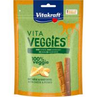 VITAKRAFT txakurrentzako gazta zizka-mizka, veggie stickak, paketea 80 g
