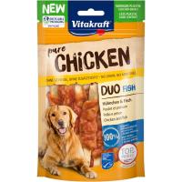 Snack duo nature de ternera para perro VITAKRAFT, bolsa 80 g