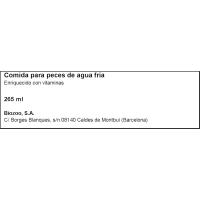 Pez agua fria menu BIOZOO, bote 40 g