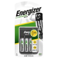 Cargador USB de pilas con 4 pilas AA LR06 1300mAh incluidas ENERGIZER, 1 ud