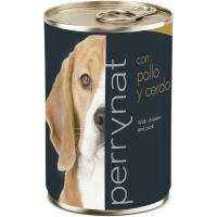 Alimento de pollo&cerdo para perro PERRYNAT, lata 400 g