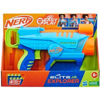 Pistola Nerf Élite Jr Explorer, edad rec:+6 años NERF