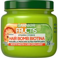 Mascarilla biotin hair FRUCTIS, tarro 320 ml