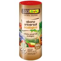 Abono universal orgánico granulado ecológico BIOFLOWER, talquera 350 gr