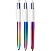 Bolígrafo de 4 colores, degradado brillante surtido ¿Cuál te llegará? Gradient BIC