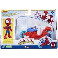 Motocicleta y figura 10 cm, surtido edad rec:+3 años SPIDEY & HIS AMAZING FRIENDS