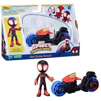 Motocicleta y figura 10 cm, surtido edad rec:+3 años SPIDEY & HIS AMAZING FRIENDS