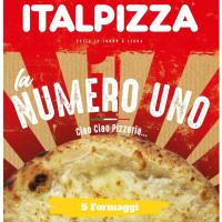 ITALPIZZA Nº1 Formaggi pizza, kutxa 410 g