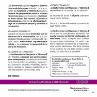 Isoflavonas c/ magnesio+vit E ANA M LAJUSTICIA, bote 30 cápsulas