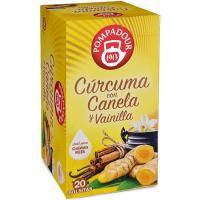 Infusión de canela y vainilla POMPADOUR, caja 20 sobres
