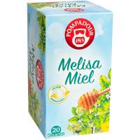 Infusión de melisa y miel POMPADOUR, caja 20 sobres