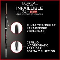 Lápiz para rellenar y definir cejas 3.0 L¿OREAL, pack 1 ud