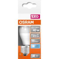 Bombilla Led esférica E27 4,9W luz neutra (4000k) OSRAM, 1 ud