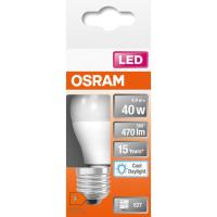 Bombilla Led esférica E27 4,9W luz fría (6500k) OSRAM, 1 ud