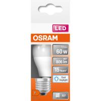 Bombilla Led esférica E27 7W luz fría (6500k) OSRAM, 1 ud