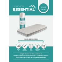 Colchón de espuma viscoelástico 135x190 Enrollado Essential CONFORDES