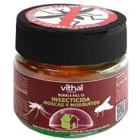 Gel insecticida para moscas y mosquitos VITHAL GARDEN, bote 125 gr