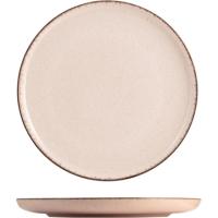 Plato llano de porcelana 27 cm Pearl marfil H&H, 1 ud