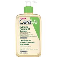 Aceite limpiador espumoso hidratante CERAVE, dosificador 473 ml