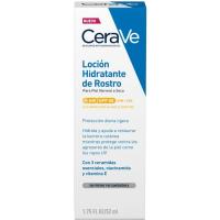 Locion hidrat rostro piel normal/seca SPF50 CERAVE, tubo 52 ml