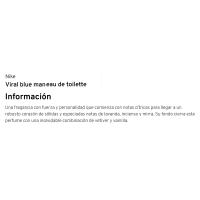 Colonia para hombre Viral Blue NIKE, vaporizador 150 ml
