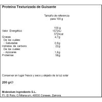 Guisante texturizado NATUR DACSA, bolsa 200 g