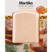 Paté de pato con dulce de calabaza MATIKO, blister 75 g