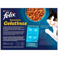 Festín del mar sensations en gelatina gato FÉLIX, pack 12x85 g