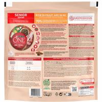 ONE Senior txakurrentzako oilasko eta arroza janaia, poltsa 1,5 kg